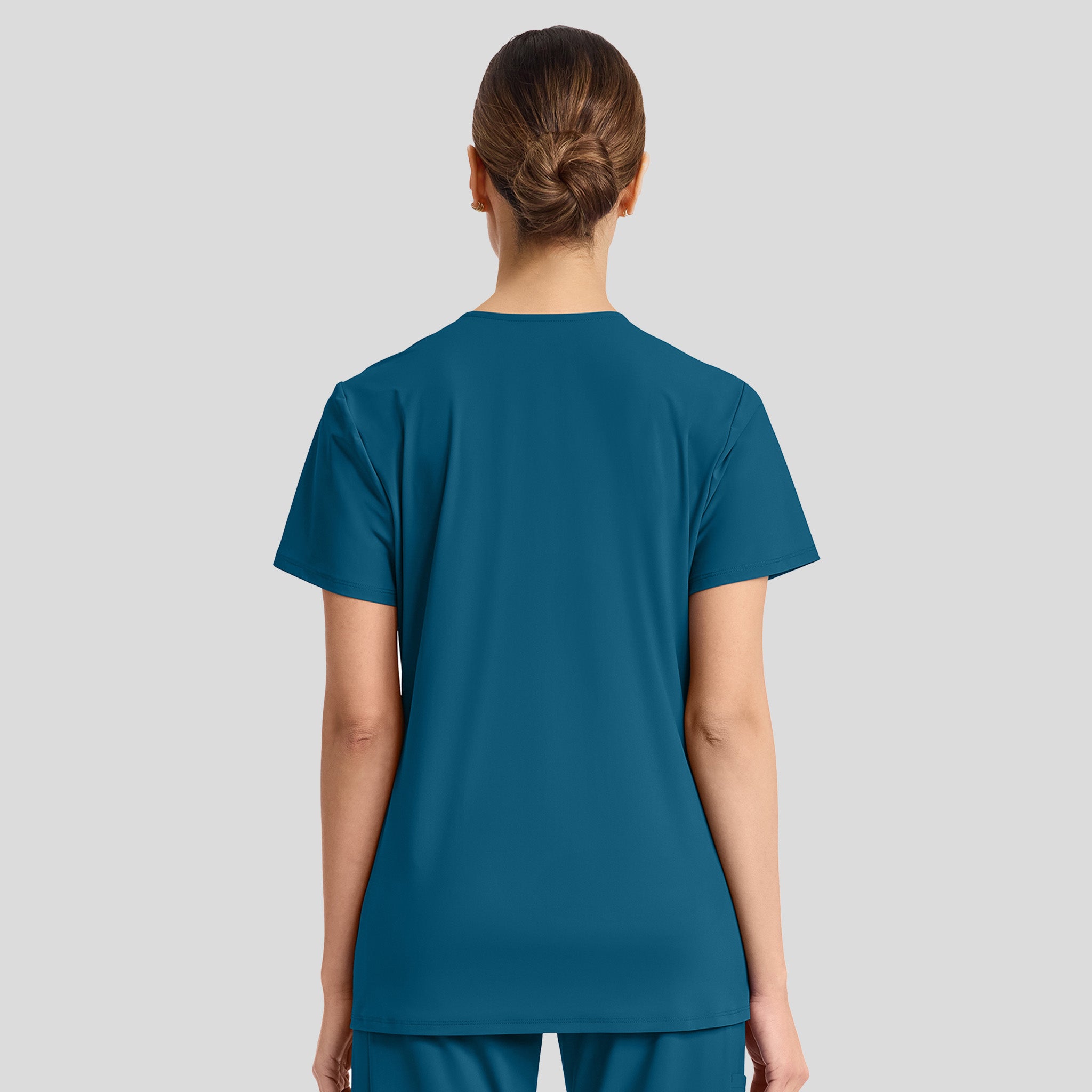 Infinity Pursuit V-Neck Top | Caribbean
