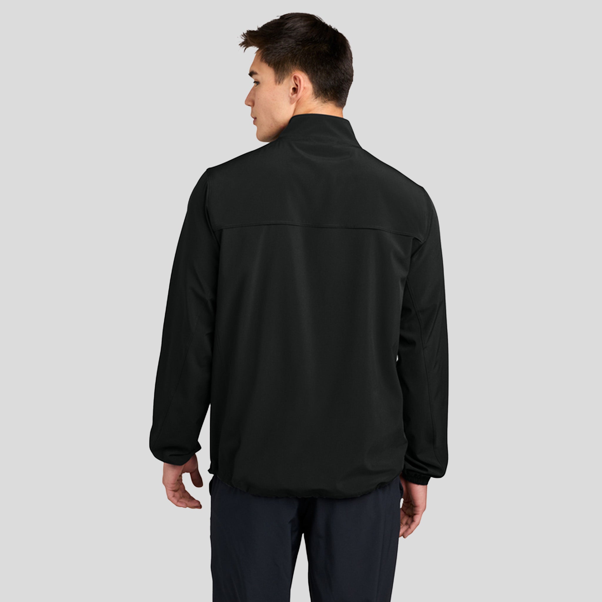 Men's Repeat 1/2-Zip | Black