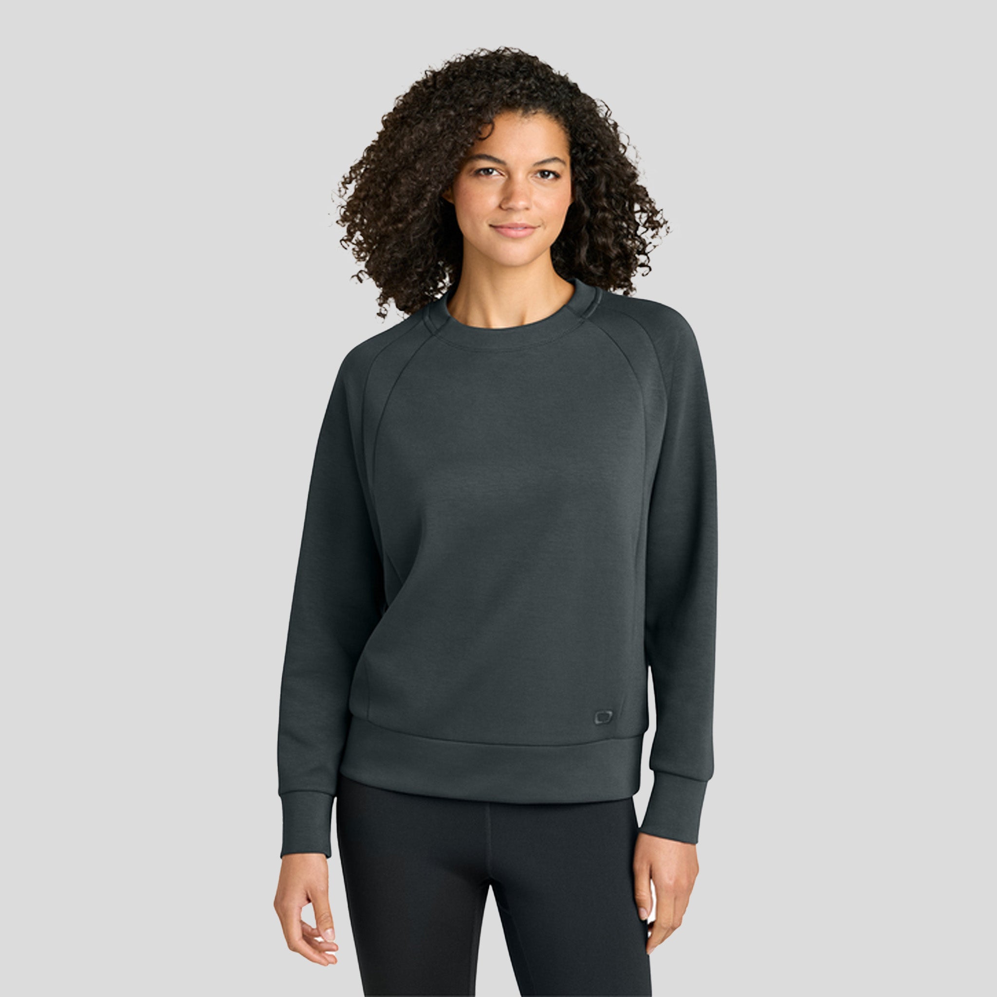 Womenβs Transcend Pullover | Tarmac Grey