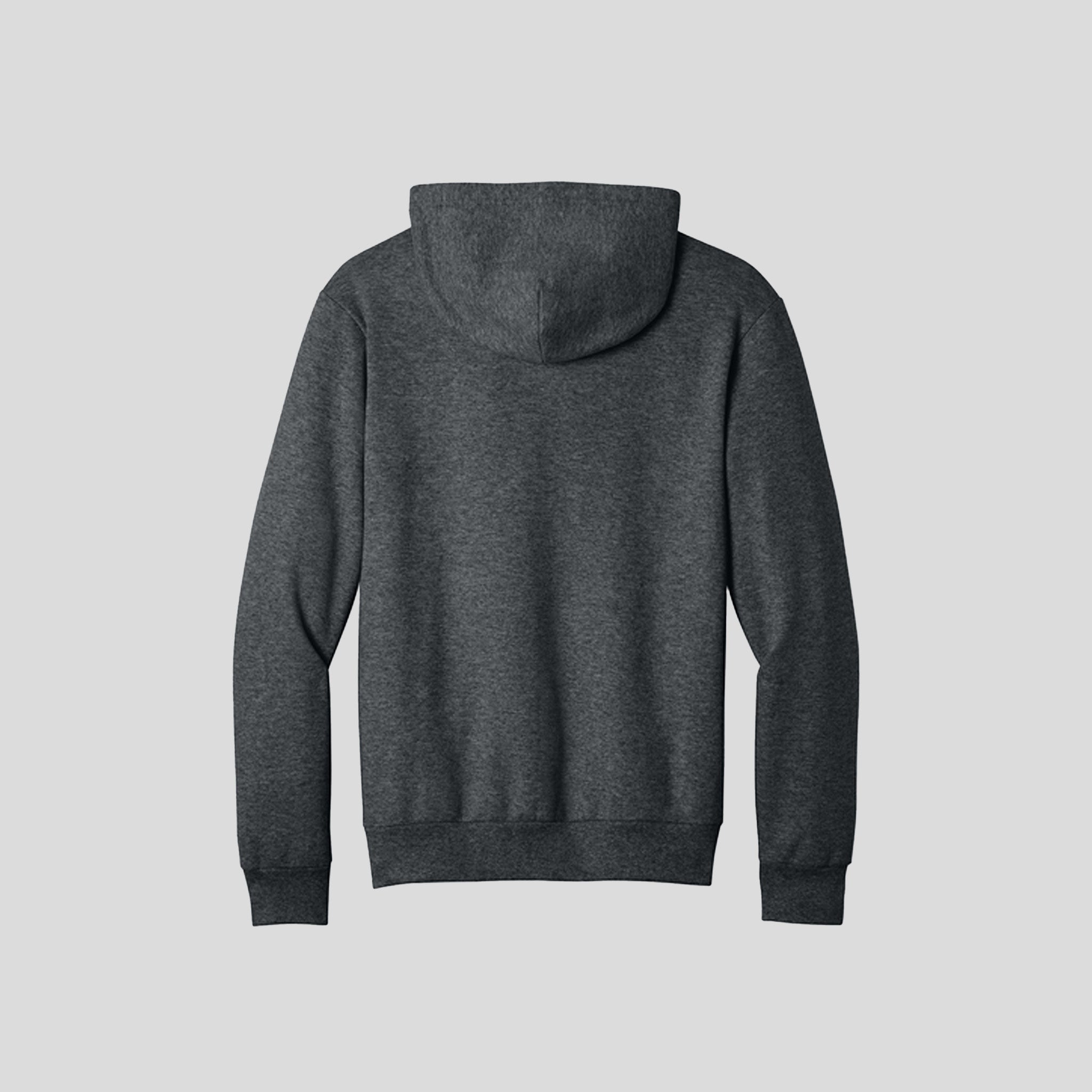 Easy Fleece Pullover Hooded Sweatshirt | Dark Heather Grey