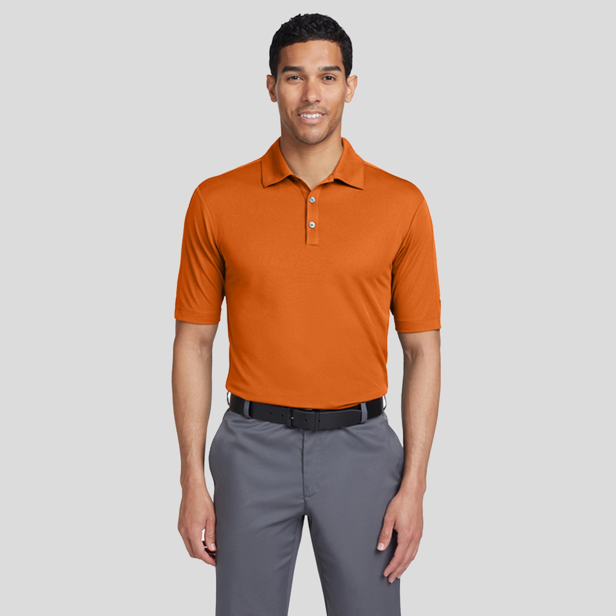Tech Sport Dri-FIT Polo | Solar Orange