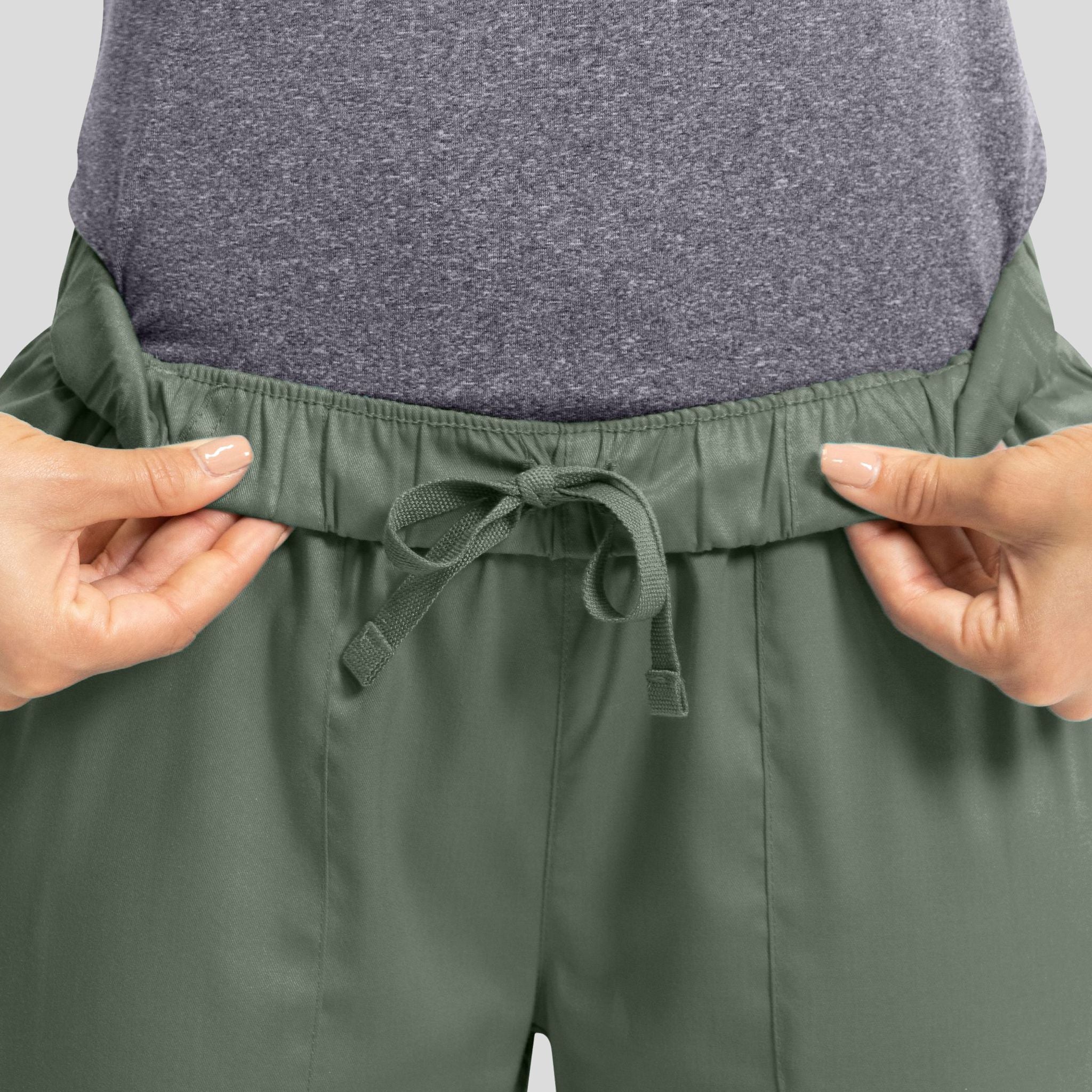 Women’s Elastic Waist Pant | Olive