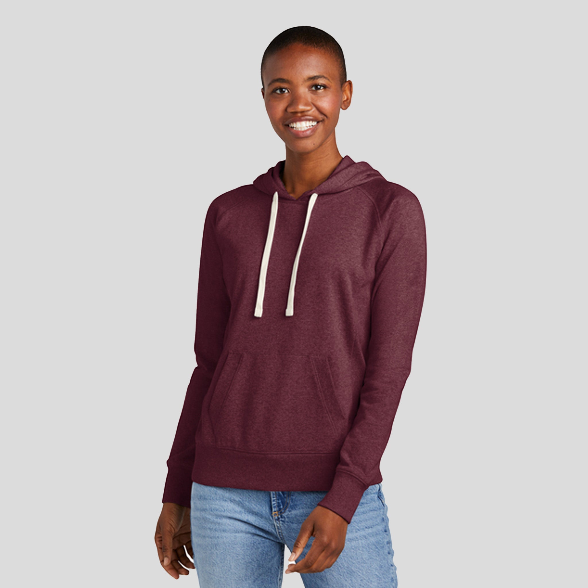 Women’s Re-Fleece™ Hoodie | Maroon Heather