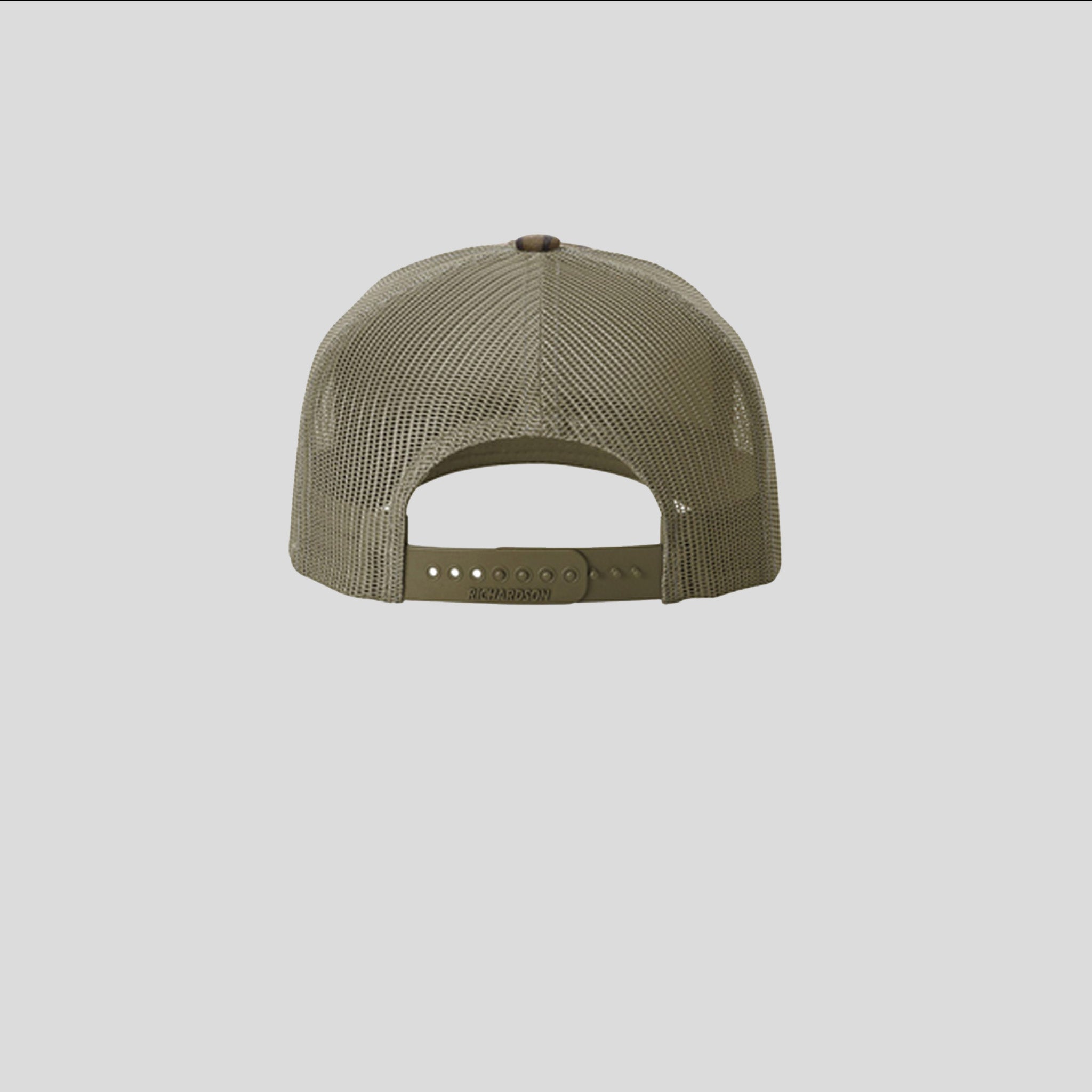 Printed Five-Panel Trucker Hat | Mossy Oak Bottomland/Loden