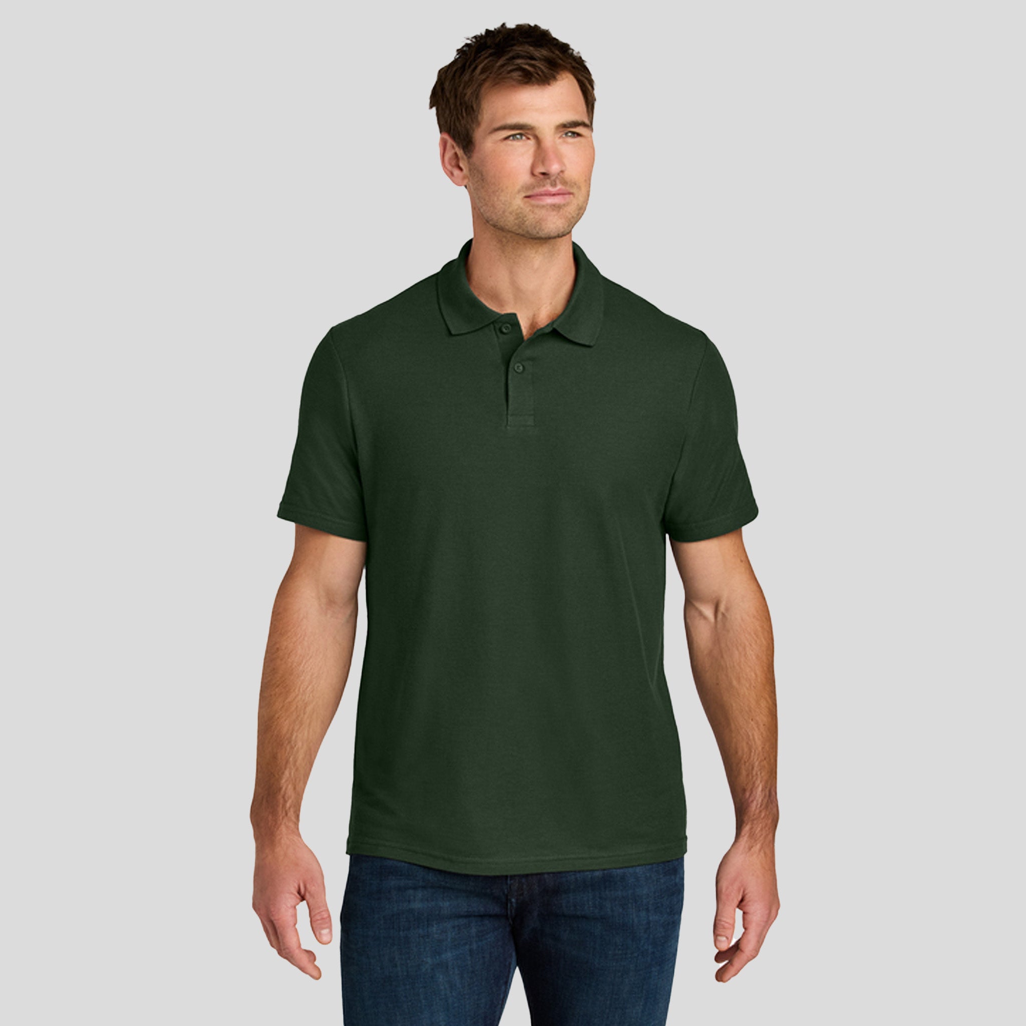 Gildan® Softstyle® Pique Polo | Forest Green