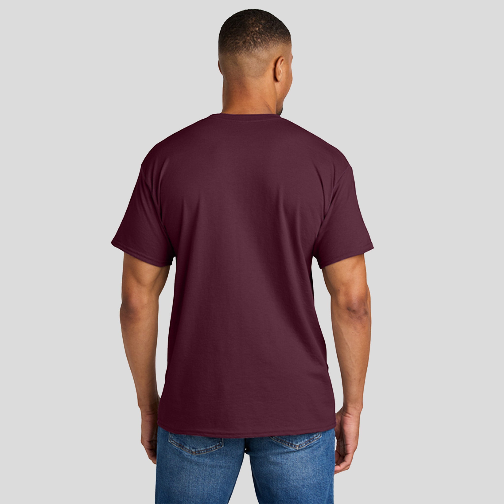 Gildan® DryBlend® 50 Cotton/50 Poly T-Shirt | Maroon