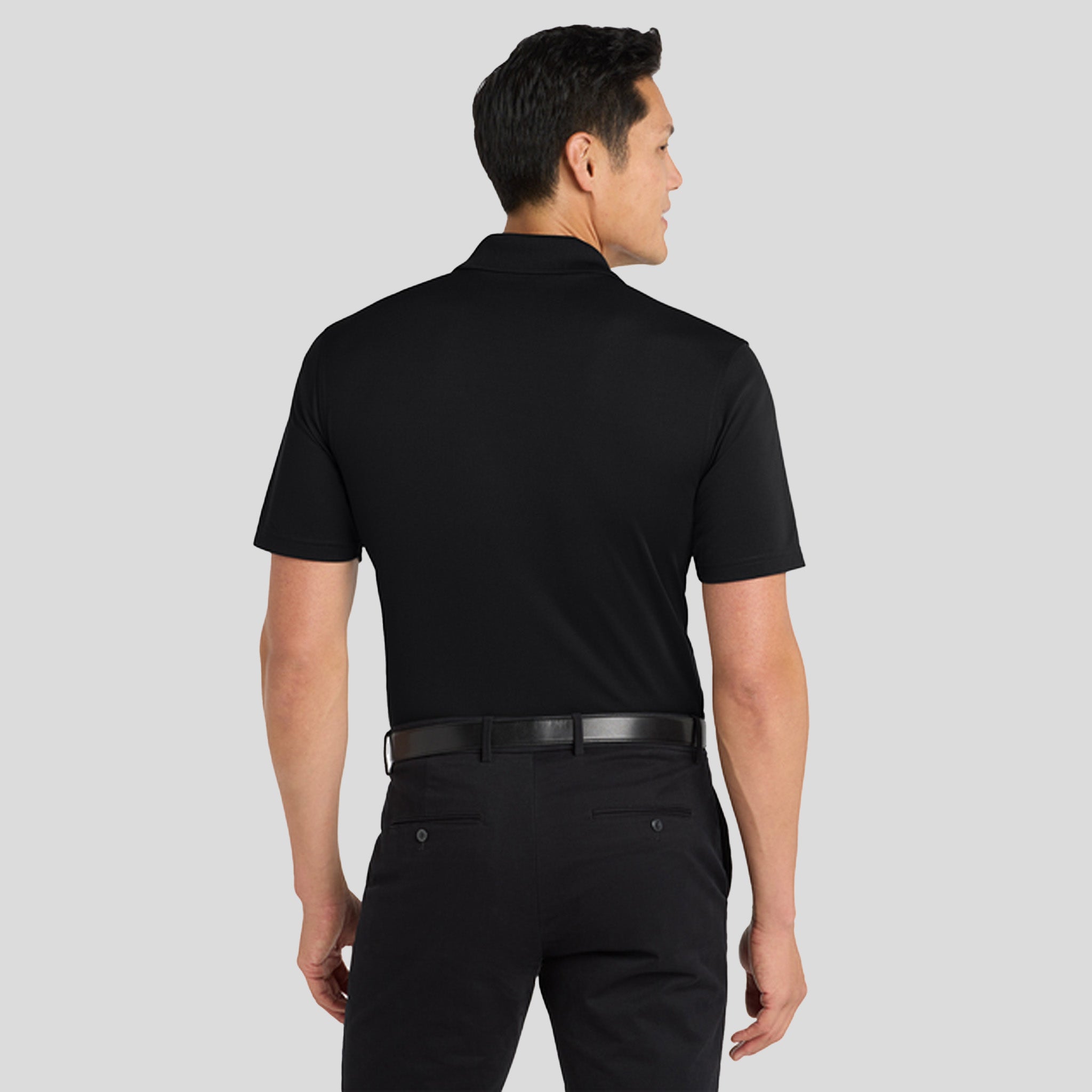 Dry Zone® UV Micro-Mesh Pocket Polo | Deep Black