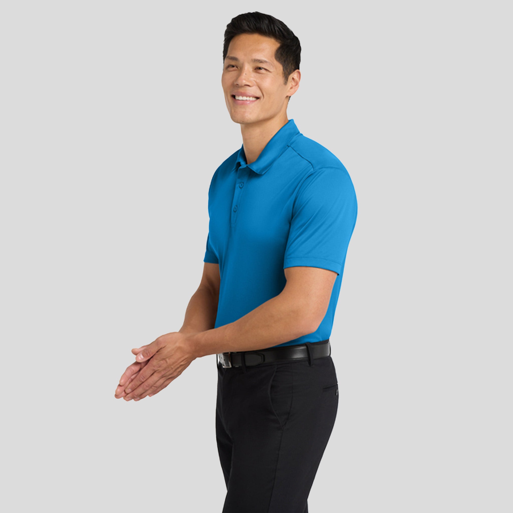 Men's Silk Touch™ Performance Polo | Brilliant Blue