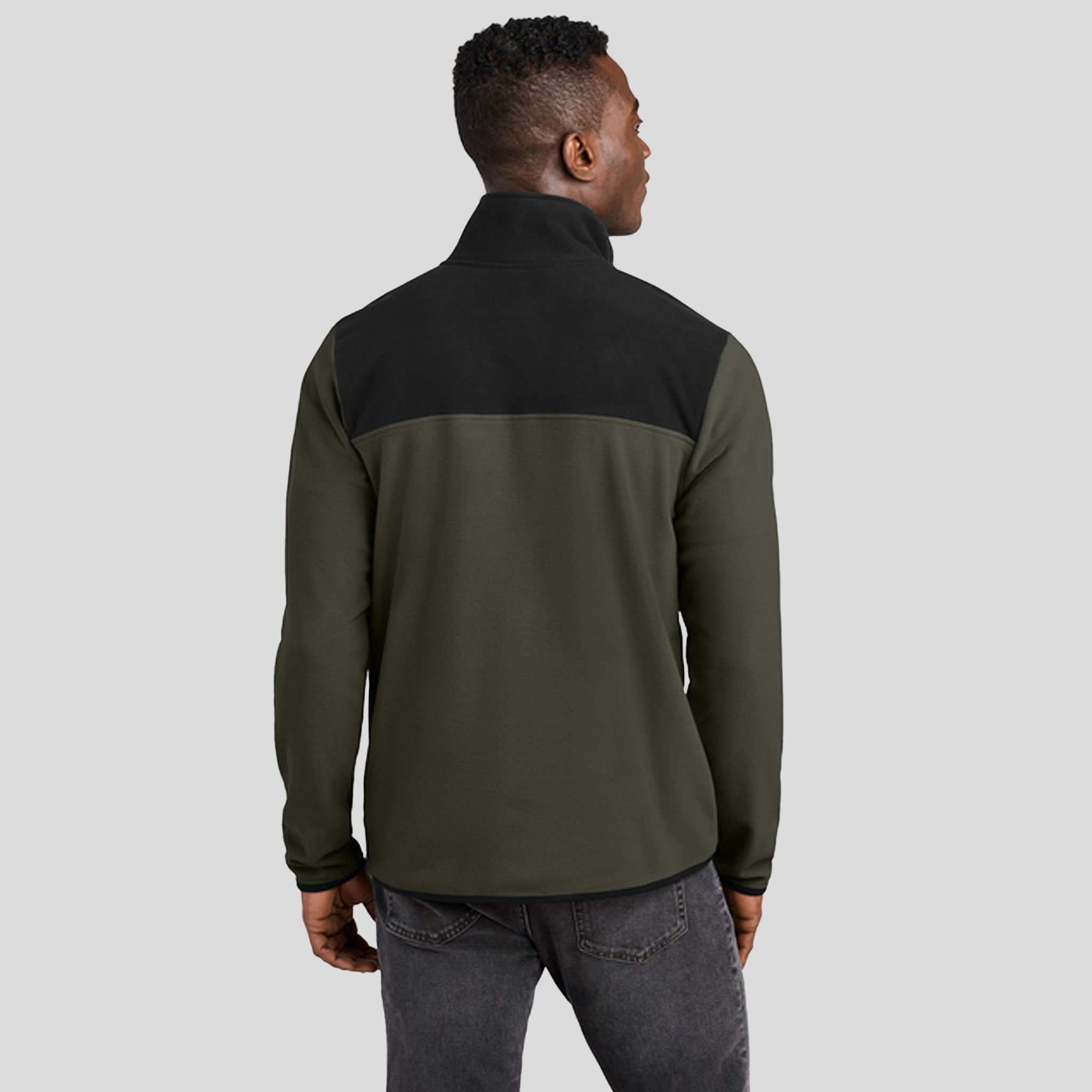 Glacier 1/4-Zip Fleece | New Taupe Green/TNF Black