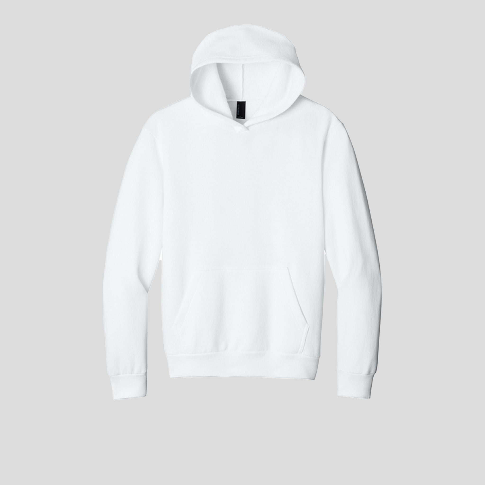 Easy Fleece Pullover Hooded Sweatshirt | White