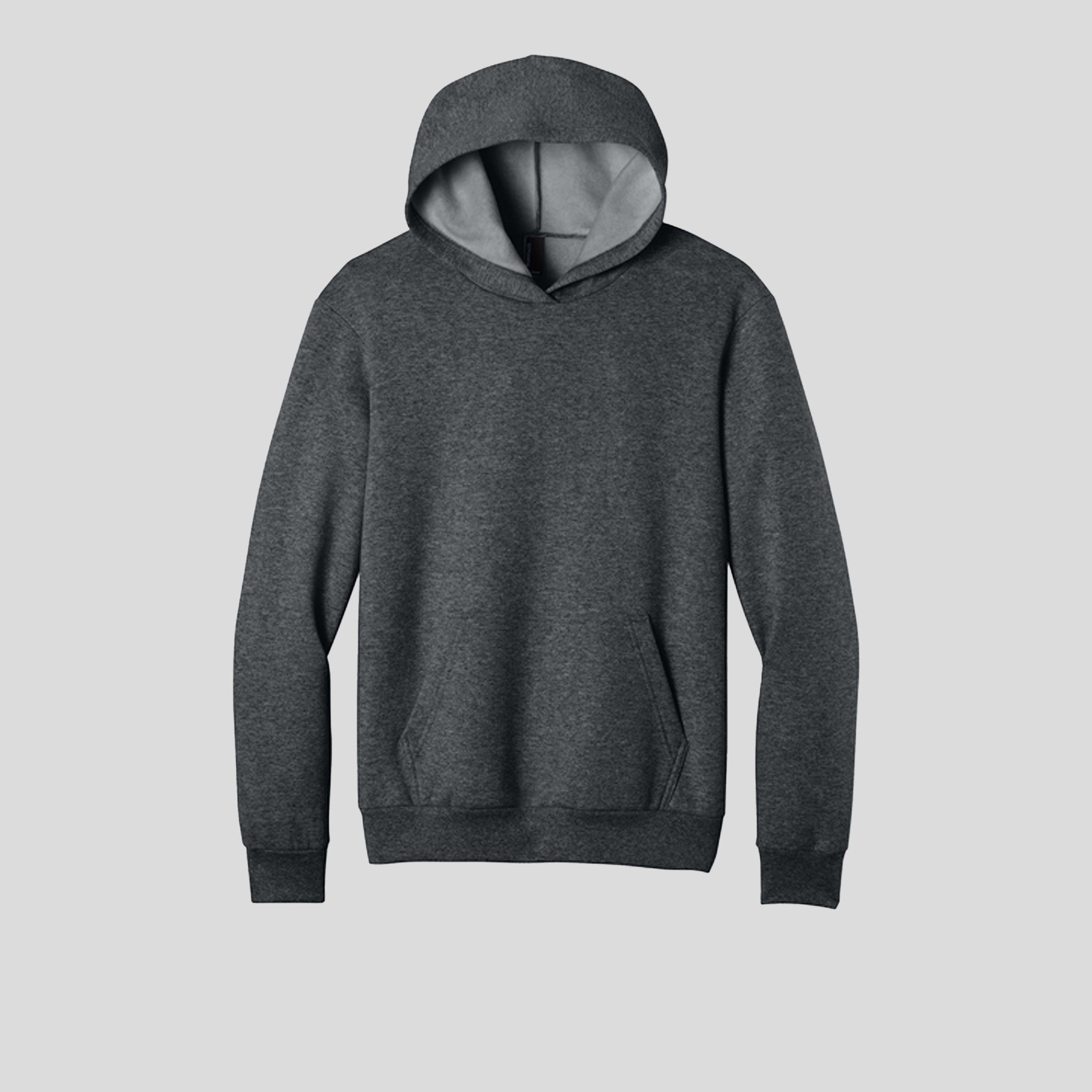 Easy Fleece Pullover Hooded Sweatshirt | Dark Heather Grey