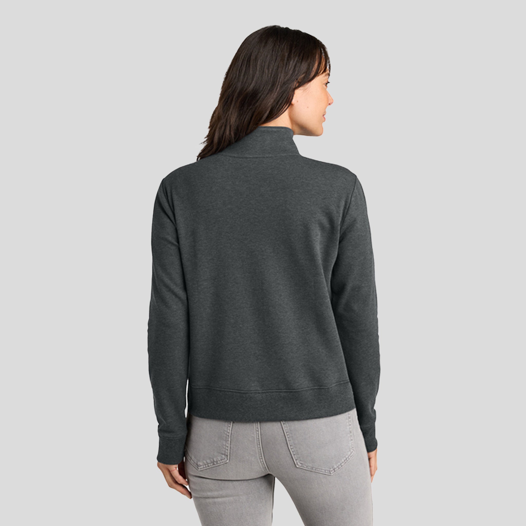 Women’s Ocean Villa 1/4-Zip | Dark Grey Heather