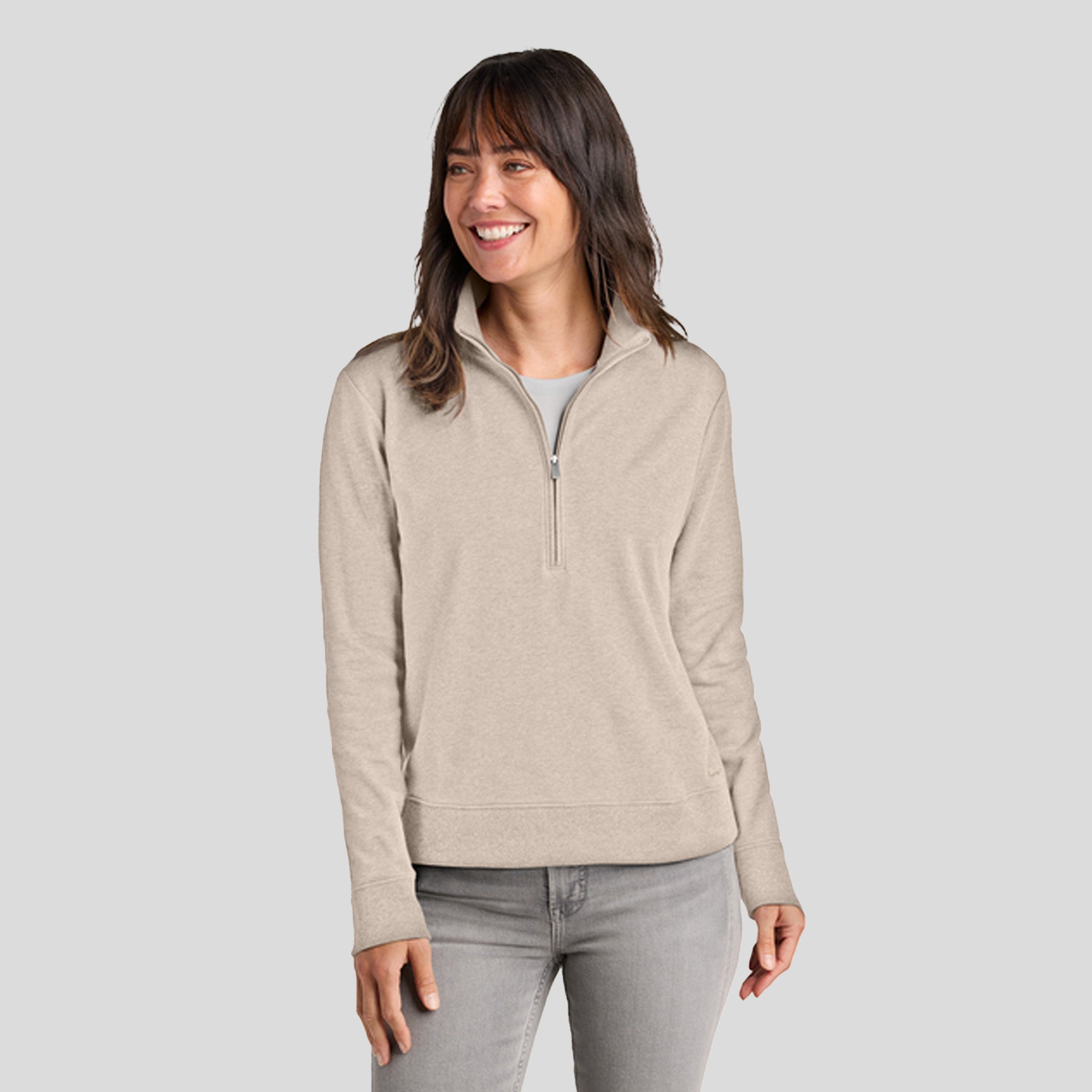 Women’s Ocean Villa 1/4-Zip | Natural Heather