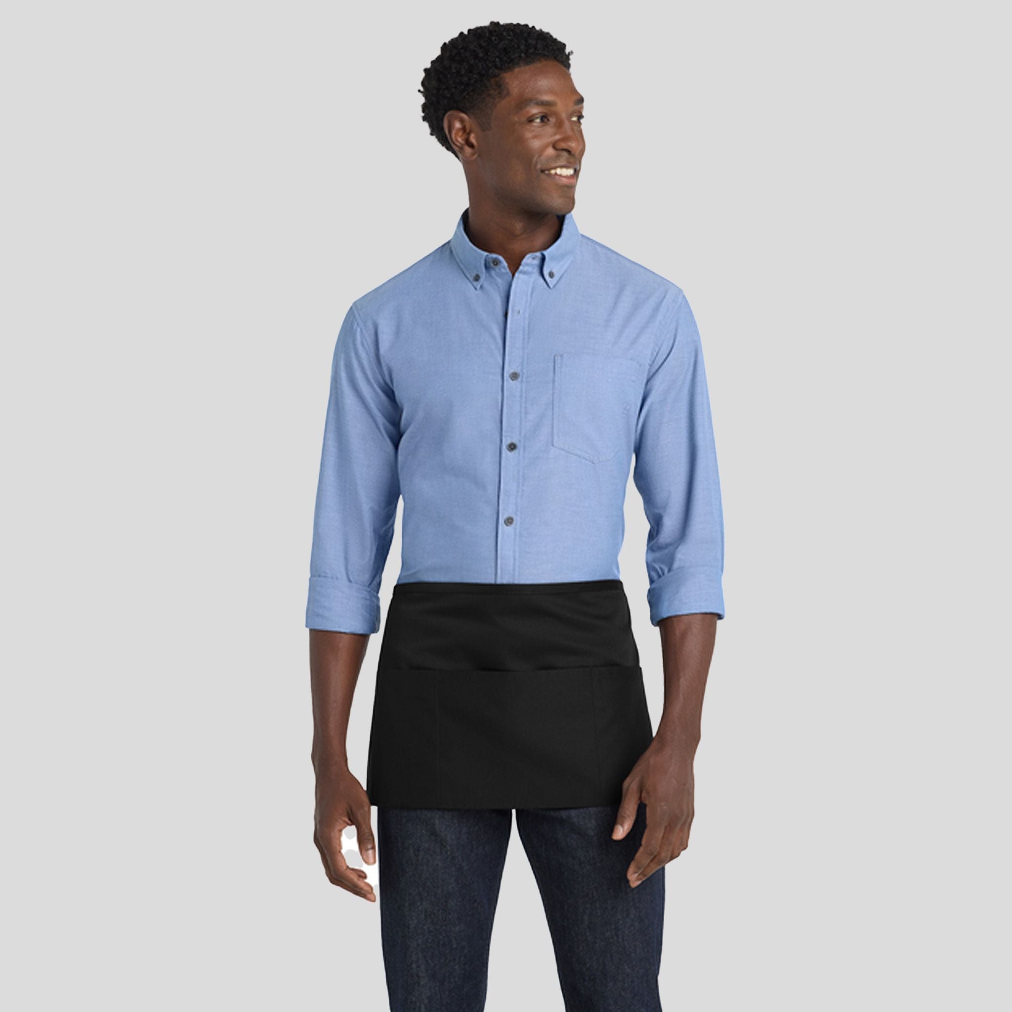 Easy Care Waist Apron with Stain Release